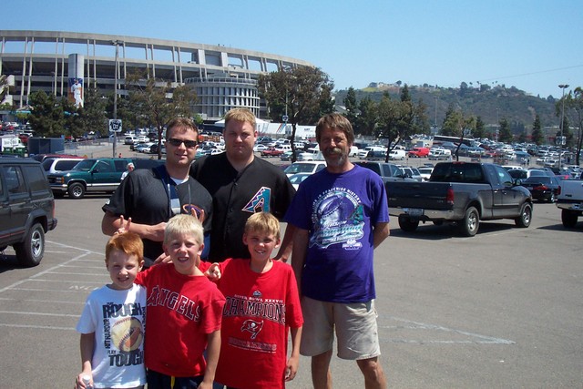 Jake, Justin, Jeff, Jake, Jackson, and Tyler at Qualcom in San Diego