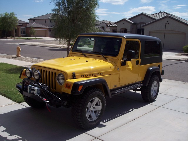 Jeep before the suspension lift