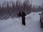 Jake and Jackson preparing to drop in