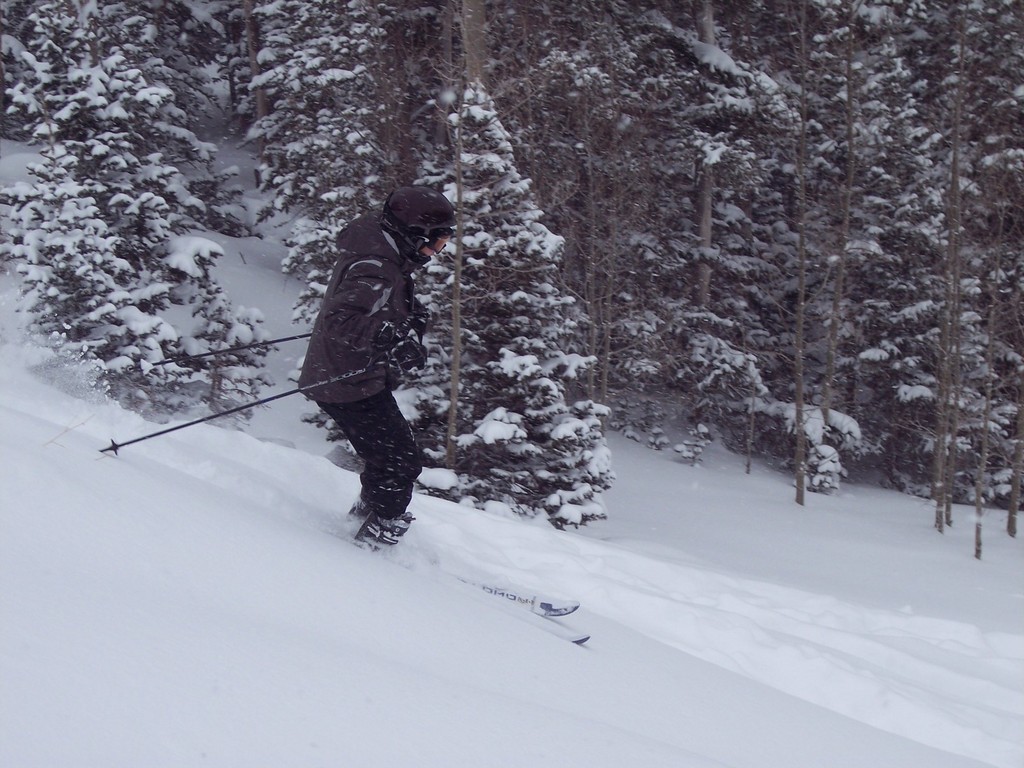 Jackson riding Pow