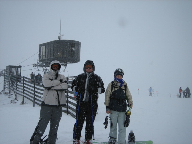 Jeremy, Justin, and Dan at Top of Giant Steps