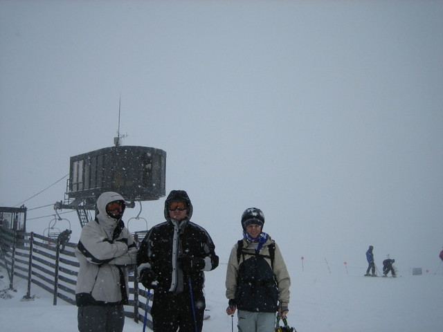 Jeremy, Justin, and Dan at Top of Giant Steps