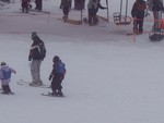 Jarrett in Ski School (last kid)