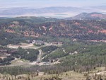 Looking Northwest towards Cedar Breaks Lodge and Timberbrook (center of photo)