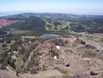 Dunes and Giant Steps lifts with proposed new terrain in center of shot across Highway 143