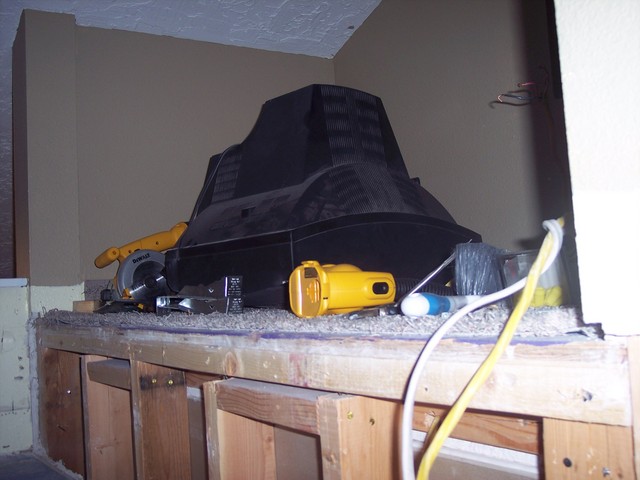 Old Bed Area of Upper Loft