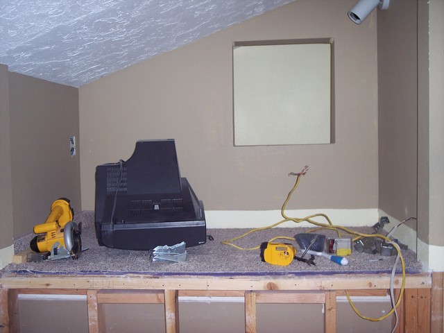 Old Bed Location of Upper Loft