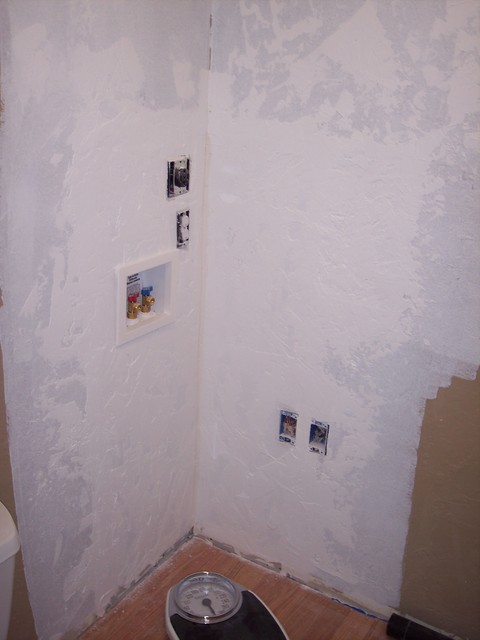 Loft Bathroom Washer and Dryer Hookup