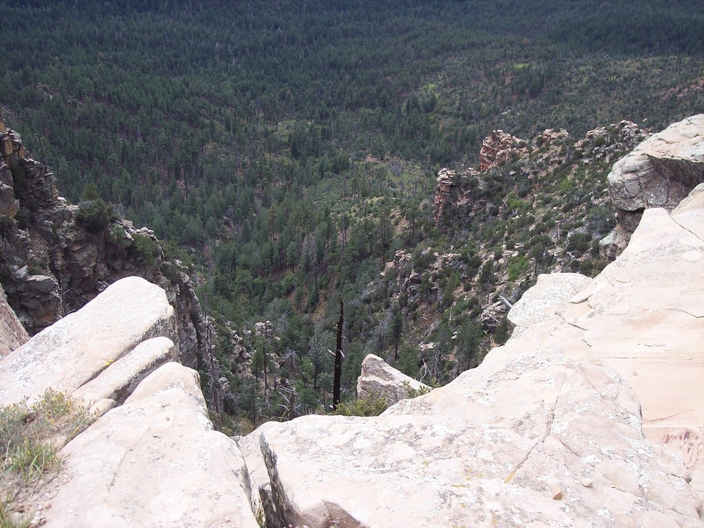 Looking off the Mogollon Rim
