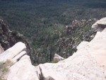 Looking off the Mogollon Rim