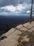 Looking off the Mogollon Rim