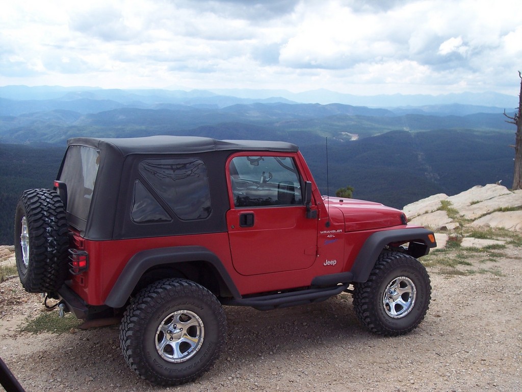Looking off the Mogollon Rim