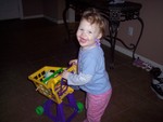Lindsey and her basket