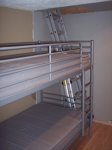 Main Loft Bunks and New Ladder
