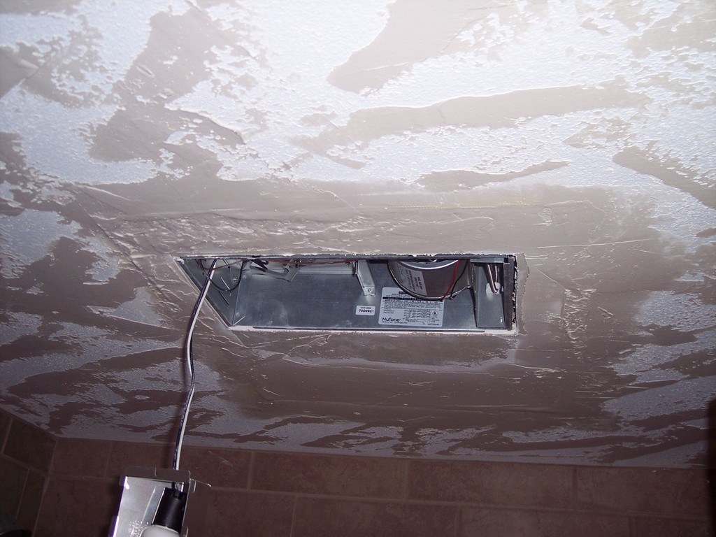 New Bathroom ceiling